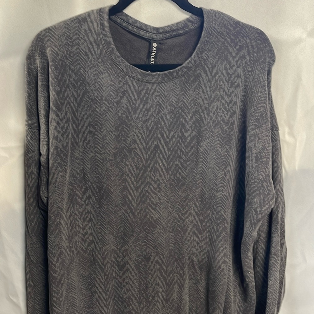 Animal print sweatshirt